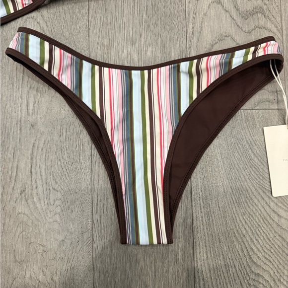 Faithfull the Brand Multicolor Striped Bikini - Picture 2 of 7